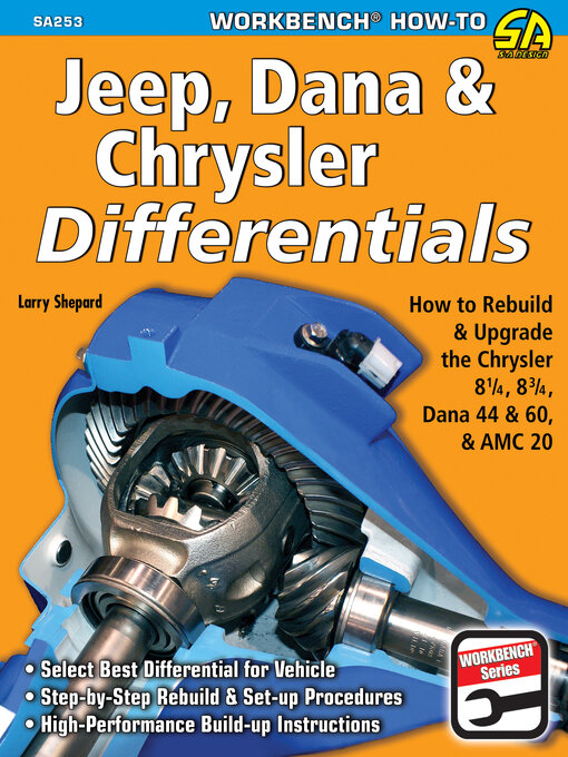 Title details for Jeep, Dana & Chrysler Differentials by Larry Shepard - Available